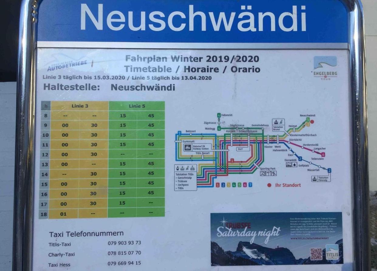 Ferienwohnung Engelberg Esterno foto